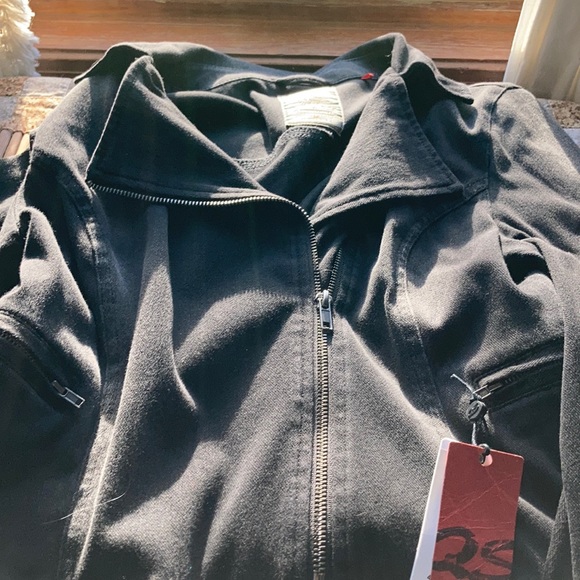 Black Denim Jacket - Picture 7 of 13